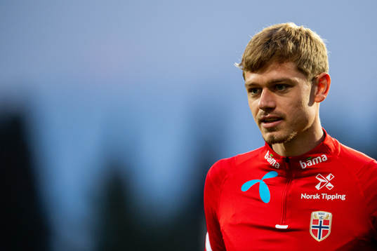 Julian Ryerson of the Norwegian national football team