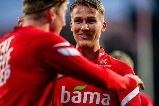Leo Østigård of the Norwegian national football team