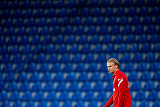 Erling Braut Haaland of the Norwegian national football team