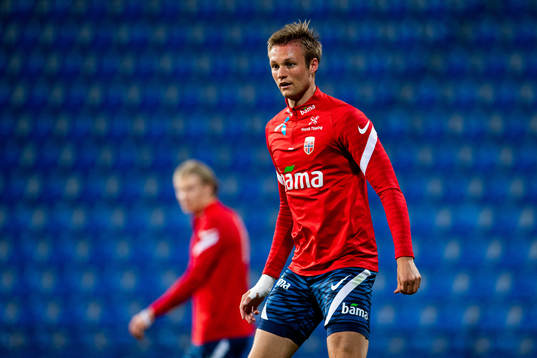 Stian Gregersen of the Norwegian national football team