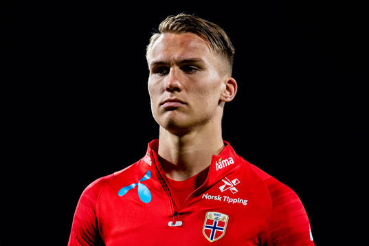 Leo Østigård of the Norwegian national football team