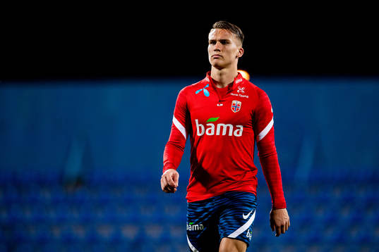 Leo Østigård of the Norwegian national football team
