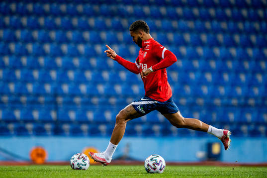 Joshua King of the Norwegian national football team