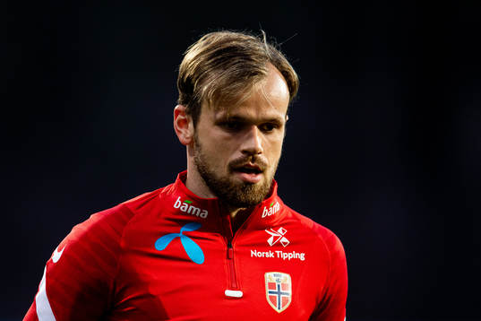 Iver Fossum of the Norwegian national football team
