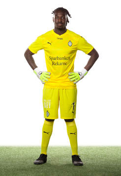 Eskilstunas målvakt Keita Makan
