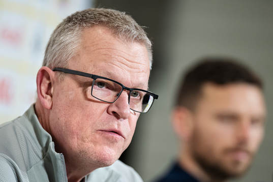 Head coach Janne Andersson of the Swedish national football