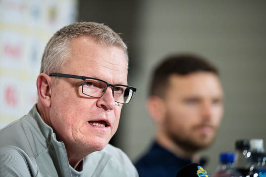 Head coach Janne Andersson of the Swedish national football