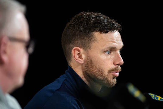 Marcus Berg of the Swedish national football team