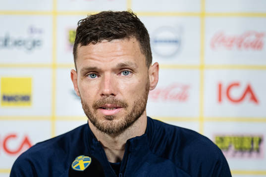 Marcus Berg of the Swedish national football team