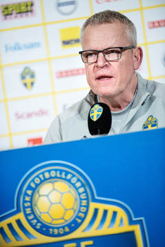 Head coach Janne Andersson of the Swedish national football