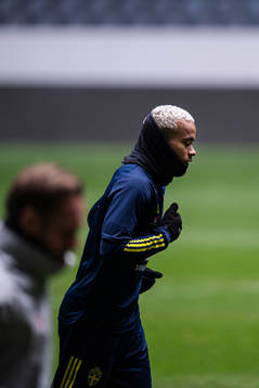 Robin Quaison of the Swedish national football team
