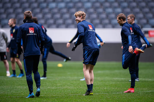 Filip Helander of the Swedish national football team