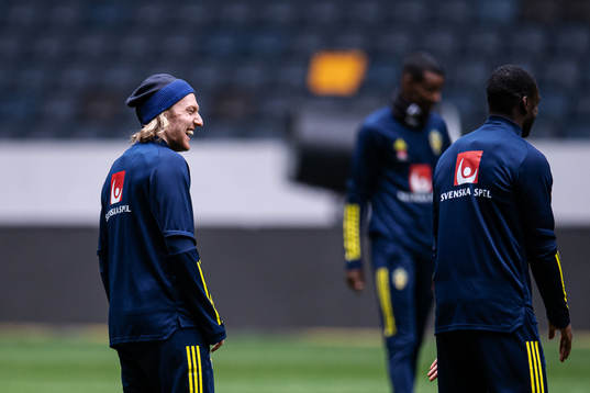 Emil Forsberg of the Swedish national football team