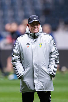 Head coach Janne Andersson of the Swedish national football