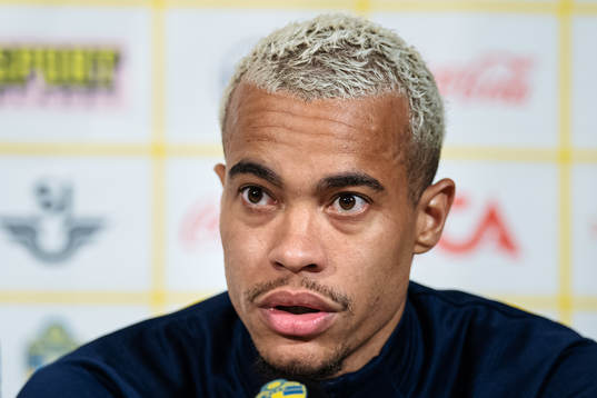 Robin Quaison of the Swedish national football team