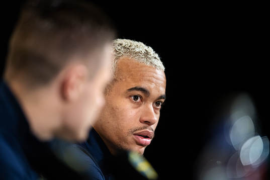 Robin Quaison of the Swedish national football team