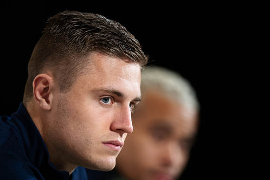 Mattias Svanberg of the Swedish national football team