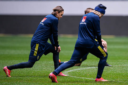 Kristoffer Olsson of the Swedish national football team