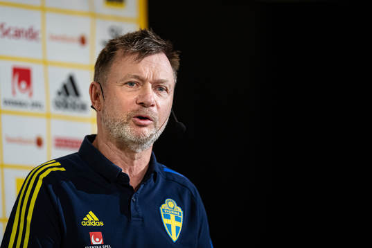 Peter Gerhardsson, head coach of the Swedish women's