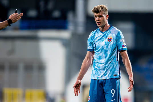 Alexander Sørloth of Norway