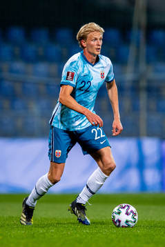 Morten Thorsby of Norway