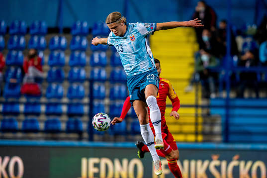 Erling Braut Haaland of Norway