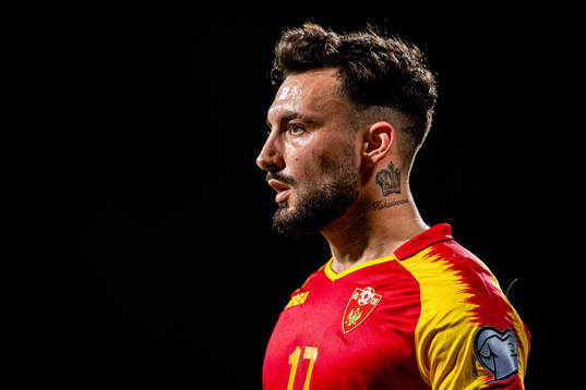 Sead Haksabanovic of Montenegro