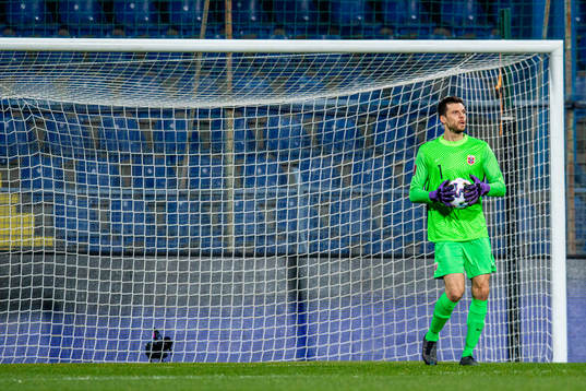 Goalkeeper Rune Almenning Jarstein of Norway
