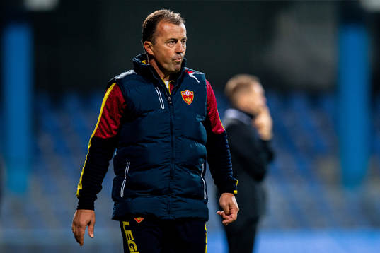 Miodrag Radulovic, head coach of Montenegro