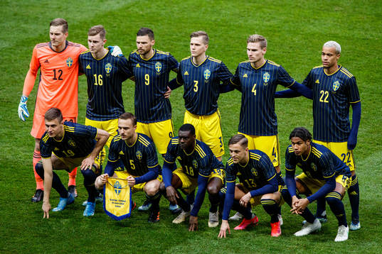 goalkeeper Karl-Johan Johnsson, Emil Krafth, Marcus Berg,