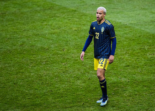 Robin Quaison of Sweden