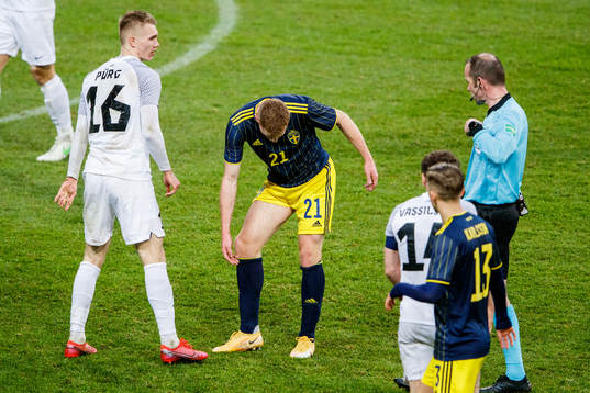Dejan Kulusevski of Sweden