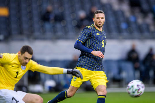Marcus Berg of Sweden