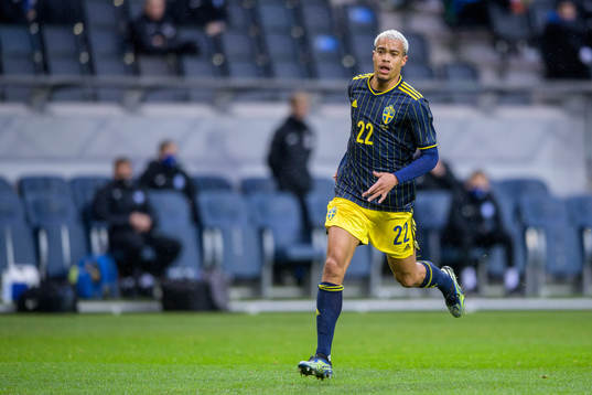 Robin Quaison of Sweden