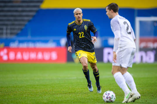 Robin Quaison of Sweden