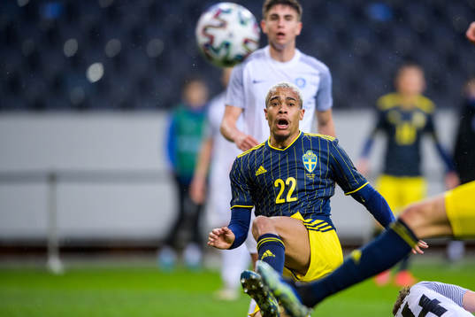 Robin Quaison of Sweden