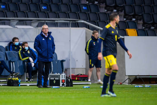 Janne Andersson, head coach of Sweden