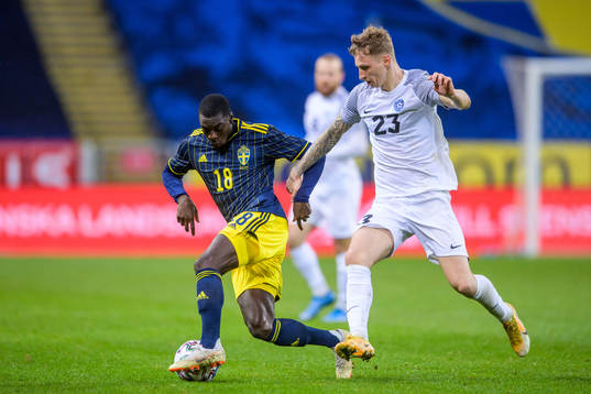 Ken Sema of Sweden and Bogdan Vastsuk of Estonia