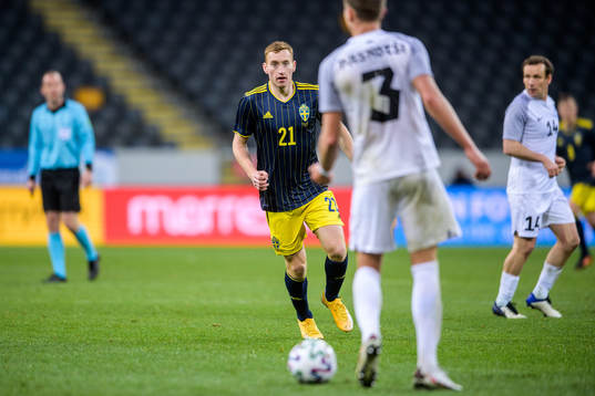 Dejan Kulusevski of Sweden