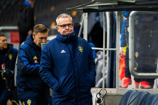 Janne Andersson, head coach of Sweden
