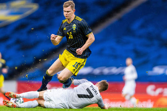 Emil Krafth of Sweden and Sander Puri of Estonia