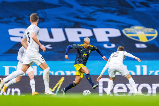 Robin Quaison of Sweden