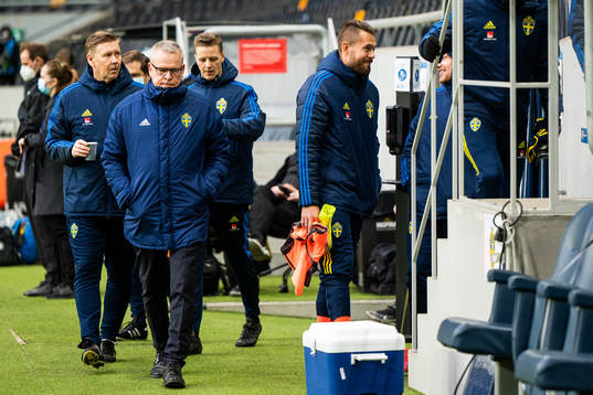 Janne Andersson, head coach of Sweden