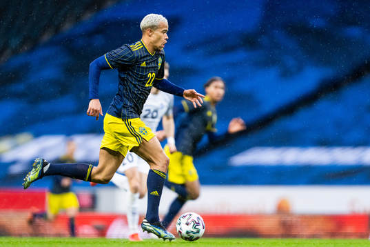 Robin Quaison of Sweden