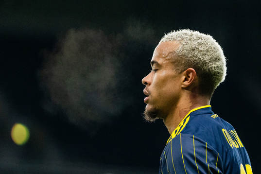Robin Quaison of Sweden
