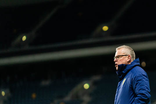 Janne Andersson, head coach of Sweden