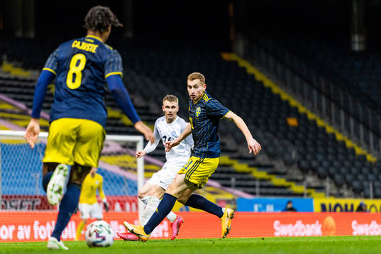 Dejan Kulusevski of Sweden