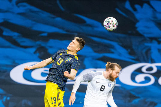 Mattias Svanberg of Sweden and Henri Anier of Estonia