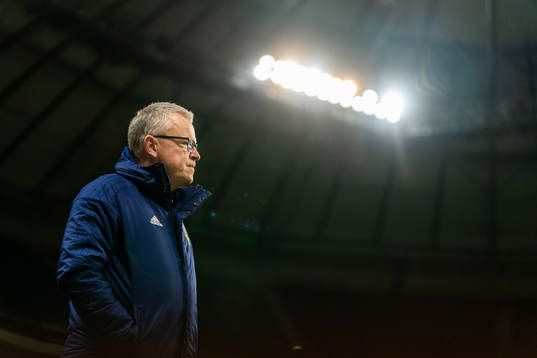 Janne Andersson, head coach of Sweden