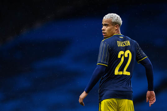 Robin Quaison of Sweden